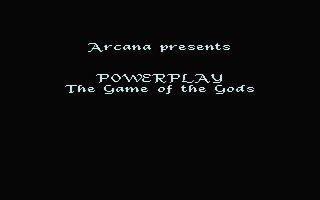 Powerplay The Game of the Gods