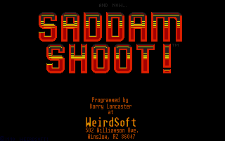 Saddam Shoot!