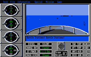 Sub Battle Simulator