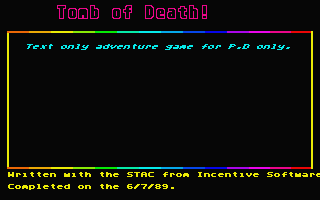 Tomb of Death