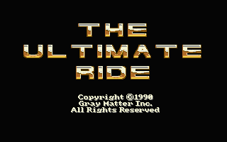 Ultimate Ride The