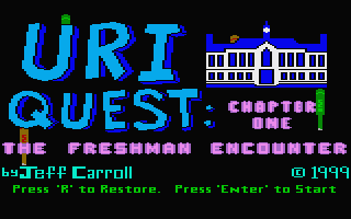 Uri Quest The Freshman Encounter