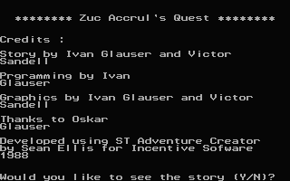 Zuc Accruls Quest