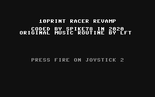 10PRINT Racer Revamp