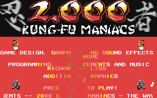 2,000 Kung-Fu Maniacs!