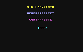 3-D Labyrinth v2
