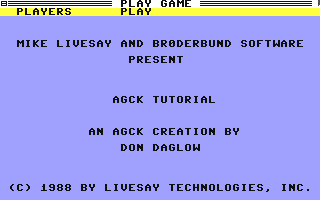 AGCK - Arcade Game Construction Kit