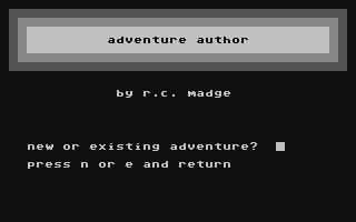 Adventure Author