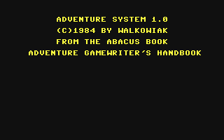 Adventure System (English)