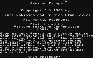 African Escape v2