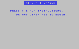Aircraft Lander