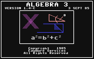 Algebra III