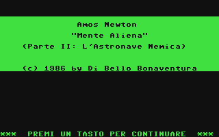 Amos Newton - Mente Aliena L'Astronave Nemica