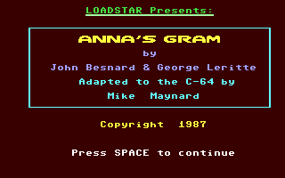 Anna's Gram