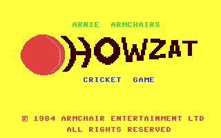 Arnie Armchair's Howzat