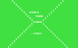 Ashes Tour993