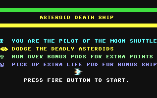 Asteroid Death Ship