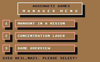 Auschwitz Games (German)