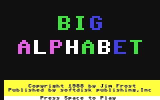 Big Alphabet