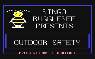 Bingo Bugglebee Presents - Outdoor Safety