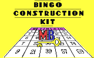 Bingo Construction Set