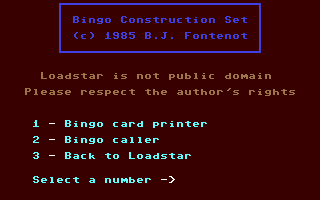 Bingo Construction Set v2