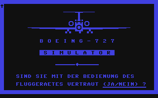 Boeing-727 Simulator (German) 8