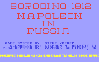 Borodino812 - Napoleon in Russia