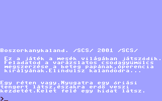 Boszorkanykaland (Tape Version)