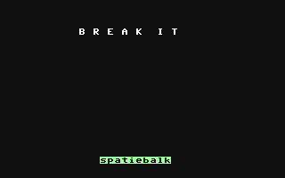 Break It (Dutch)