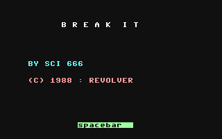 Break It (English)