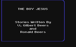 The Baker Street Kids - The Boy Jesus