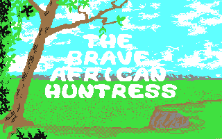 The Brave African Huntress