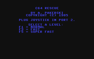 C64 Rescue