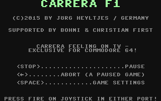 Carrera F1
