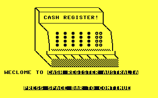 Cash Register - Australia