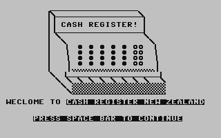 Cash Register - New Zealand
