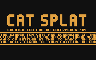 Cat Splat