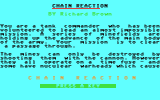 Chain Reaction v6