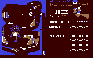 Chupacabra Jazz Retro Pin