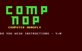 Comp Nop - Computer Monoply