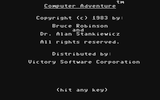 Computer Adventure v1
