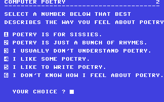 Computer Poetry
