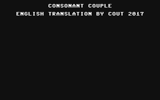 Consonant Couple