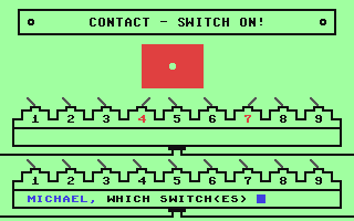 Contact - Switch On!