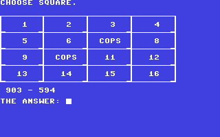 Cops and Robbers - Police Subtraction