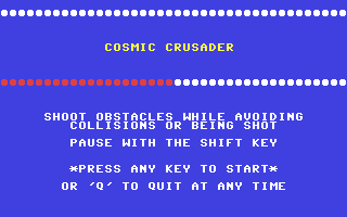 Cosmic Crusader