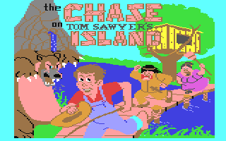 The Chase on Tom Sawyer's Island