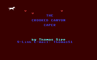 The Crooked Canyon Caper