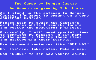 The Curse of Borgan Castle